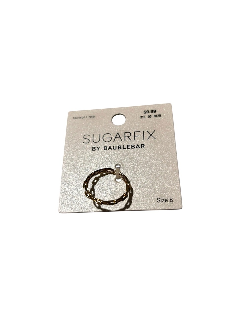 Sugarfix  Stackable Ring - Size 8